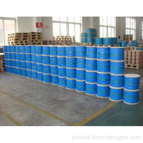 Industrial 6x37 Steel Wire Rope , 30mm 304 Stranded Stainle